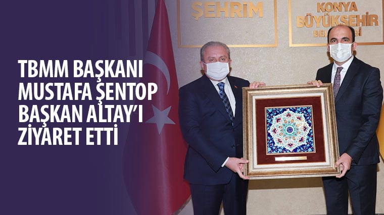 TBMM Başkanı Şentop Başkan Altay’ı Ziyaret Etti