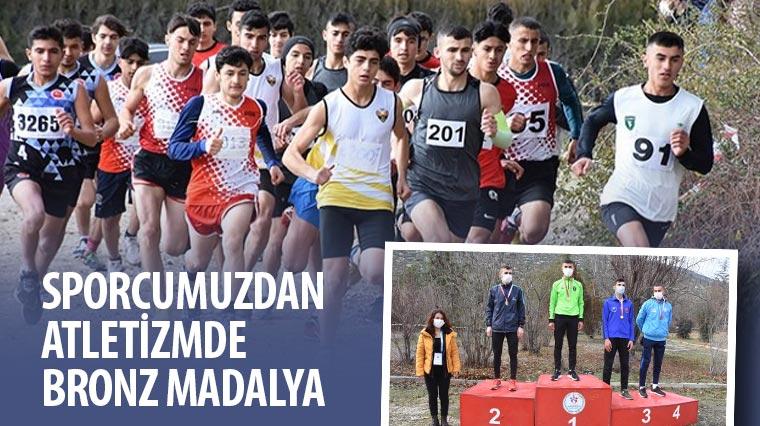 Sporcumuzdan Atletizmde Bronz Madalya 