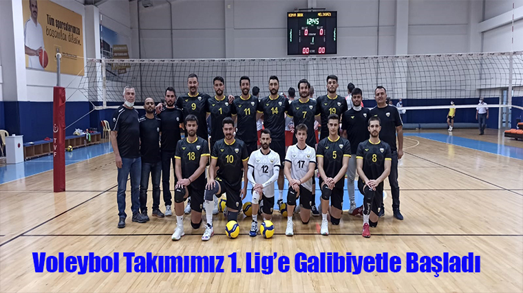 Voleybol Takımımız 1. Lig’e Galibiyetle Başladı