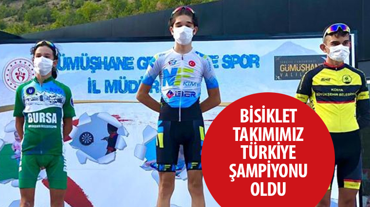 Bisiklet Takımımız Türkiye Şampiyonu Oldu