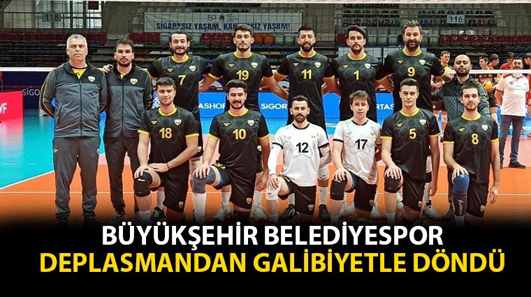 Büyükşehir Belediyespor Deplasmandan Galibiyetle Döndü