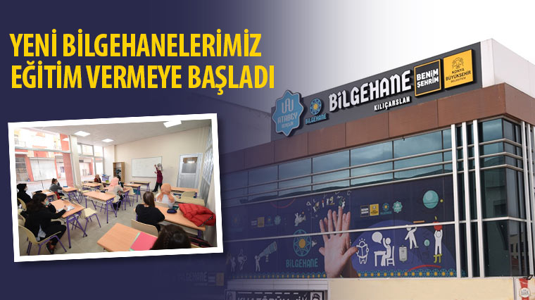 Yeni Bilgehanelerimiz Eğitim Vermeye Başladı 