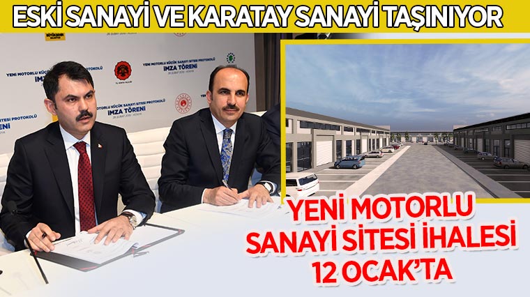 Yeni Motorlu Sanayi Sitesi İhalesi 12 Ocak’ta