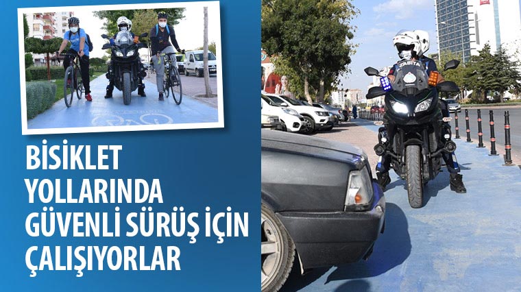 Bisiklet Yollarında Güvenli Sürüş İçin Çalışıyorlar