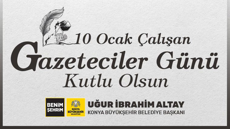 Başkan Altay Çalışan Gazeteciler Günü’nü Kutladı 