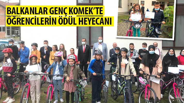 Balkanlar Genç KOMEK’te Öğrencilerin Ödül Heyecanı