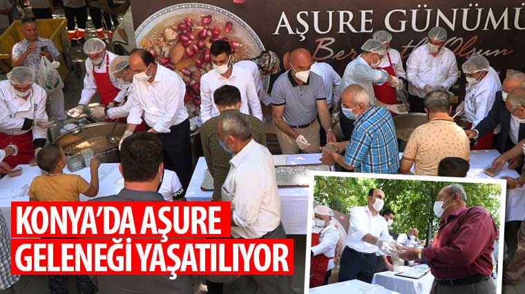 Konya’da Aşure Geleneği Yaşatılıyor