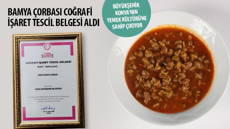 Bamya Çorbası Coğrafi İşaret Tescil Belgesi Aldı