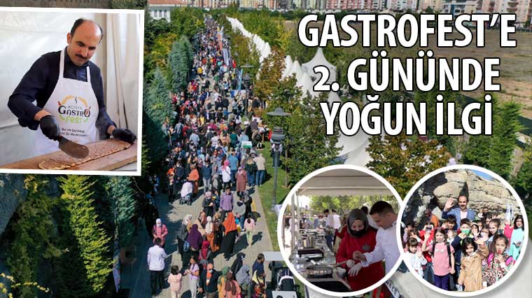 Konya GastroFest’e 2. Gününde Yoğun İlgi