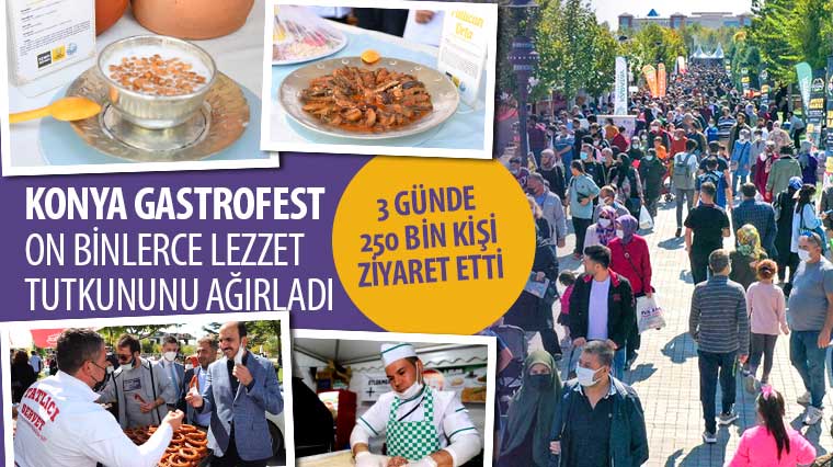 Konya GastroFest On Binlerce Lezzet Tutkununu Ağırladı