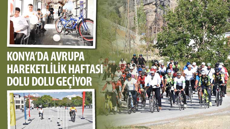 Konya’da Avrupa Hareketlilik Haftası Dolu Dolu Geçiyor