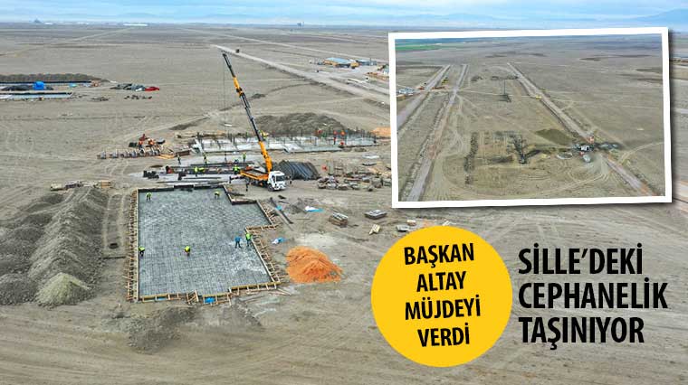 Başkan Altay Müjdeyi Verdi: Sille’deki Cephanelik Taşınıyor