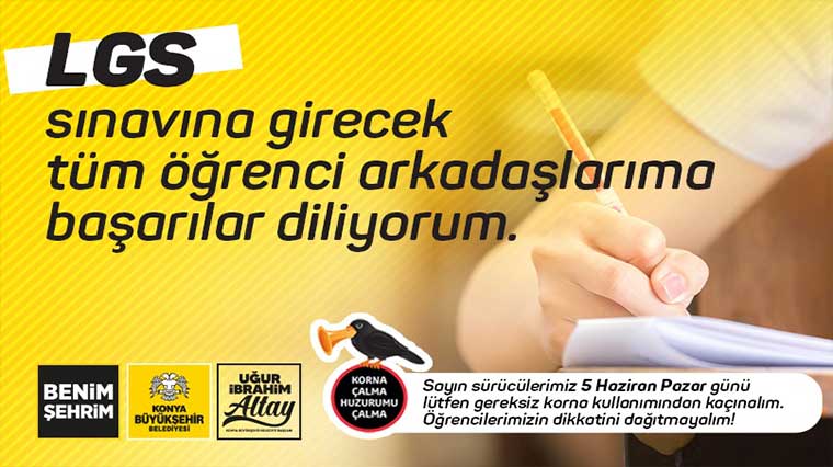 Başkan Altay LGS’ye Girecek Öğrencilere Başarılar Diledi