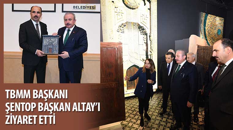 TBMM Başkanı Şentop Başkan Altay’ı Ziyaret Etti 