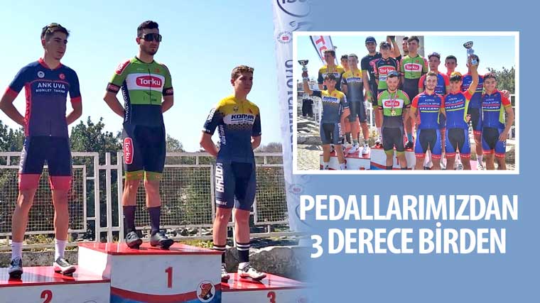 Pedallarımızdan 3 Derece Birden