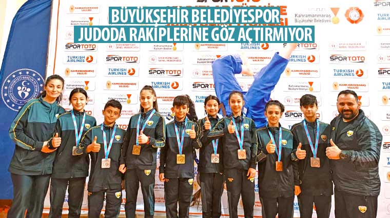 Büyükşehir Belediyespor Judoda Rakiplerine Göz Açtırmıyor