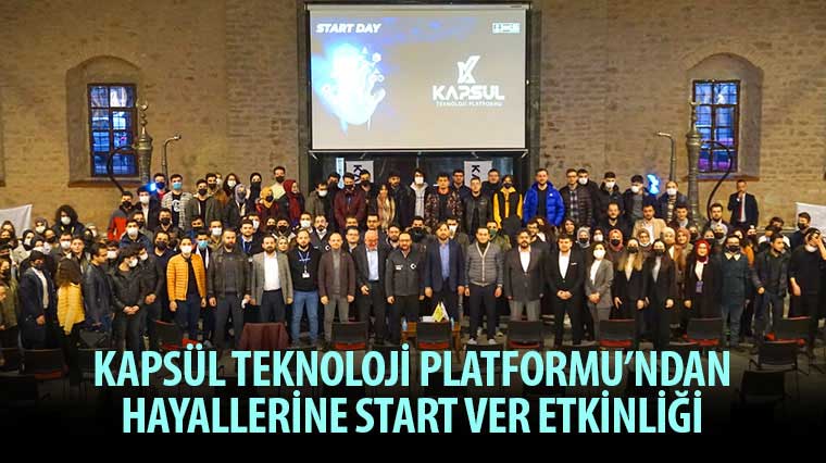 Kapsül Teknoloji Platformu’ndan “Hayallerine Start Ver” Etkinliği