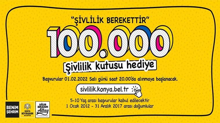 Başkan Altay’dan 100 Bin Çocuğa Şivlilik Hediyesi