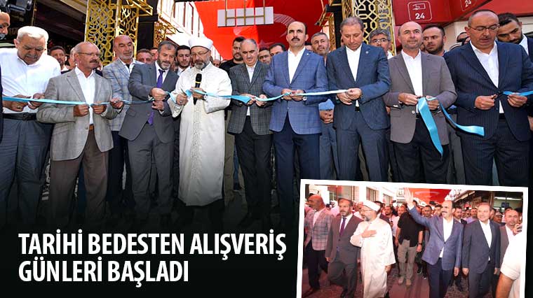 “Tarihi Bedesten Alışveriş Günleri” Başladı