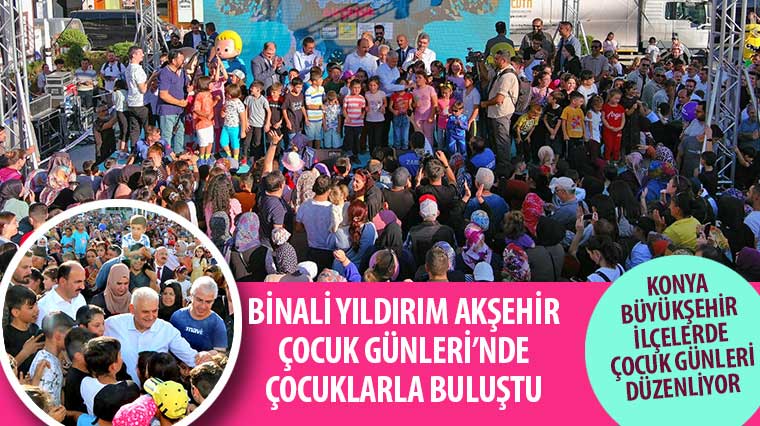 Konya Büyükşehir İlçelerde Çocuk Günleri Düzenliyor 