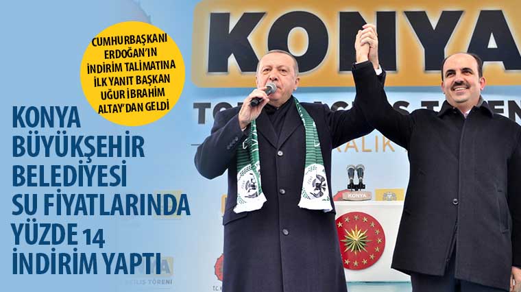 Cumhurbaşkanı Erdoğan’ın İndirim Talimatına İlk Yanıt Başkan Uğur İbrahim Altay’dan Geldi