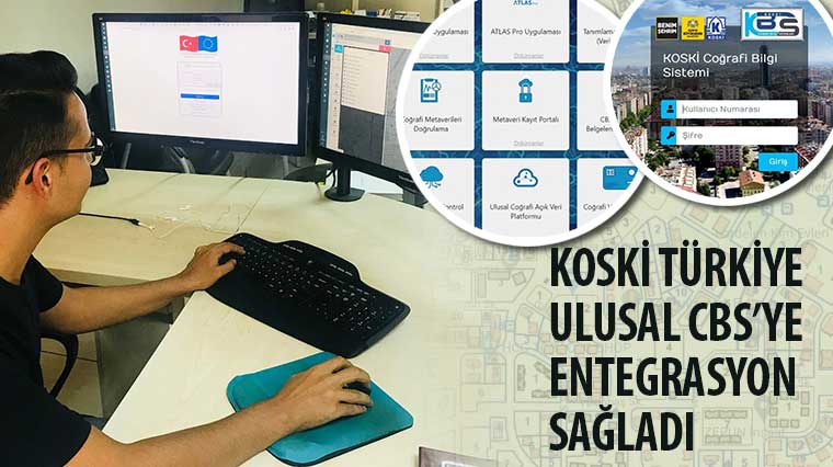 KOSKİ Türkiye UlusalCBS’ye entegrasyon sağladı 