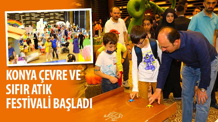 Konya Çevre ve Sıfır Atık Festivali Başladı