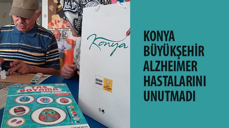 Konya Büyükşehir Alzheimer Hastalarını Unutmadı