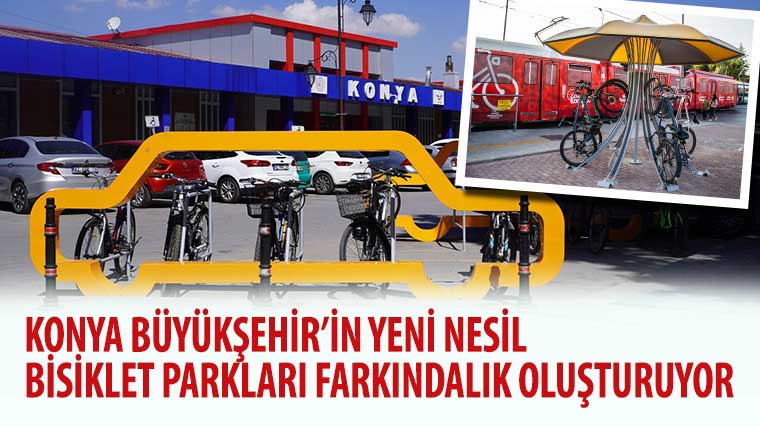 Konya Büyükşehir’in Yeni Nesil Bisiklet Parkları Farkındalık Oluşturuyor