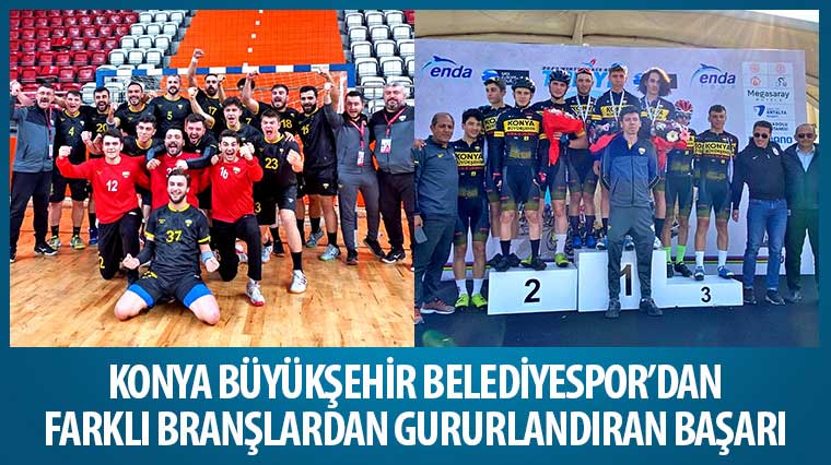 Konya Büyükşehir Belediyespor’dan Farklı Branşlarda Gururlandıran Başarı 